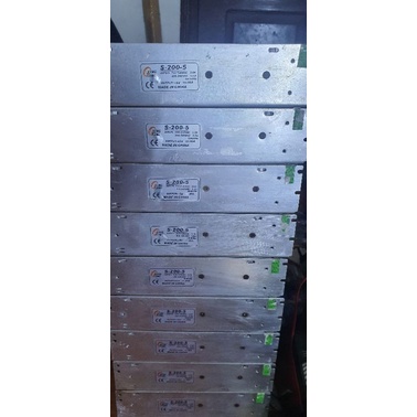 Nguồn led 5V40A  tháo máy trong nhà mới 95% chuyên dùng cho module led