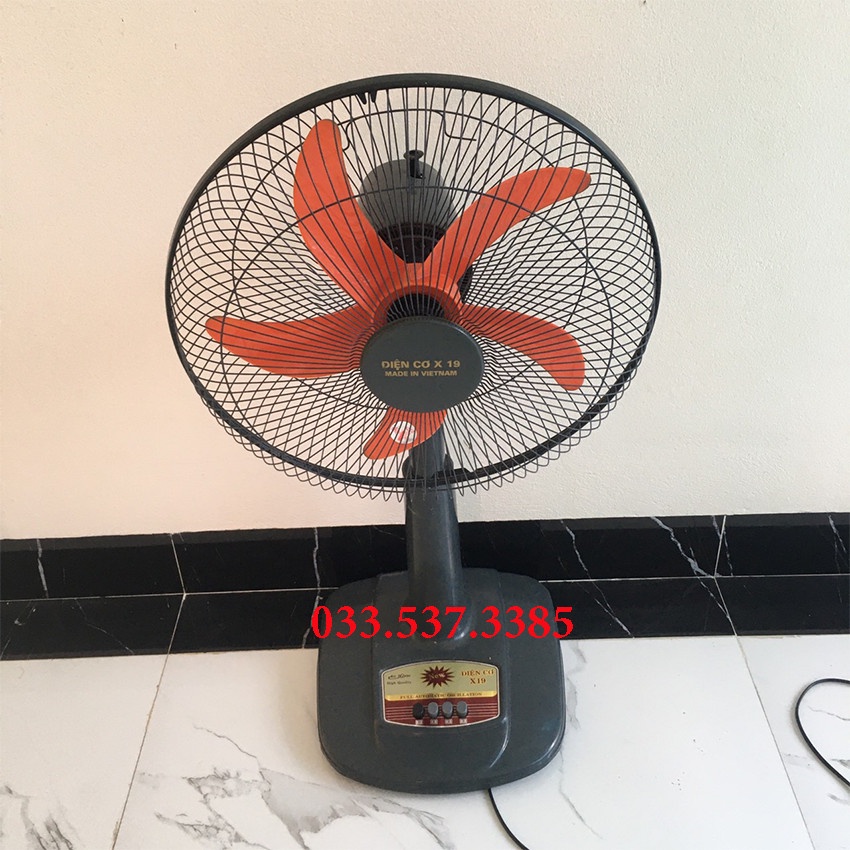 Quạt điện cơ, quạt bàn điện cơ X19 rút lửng 400