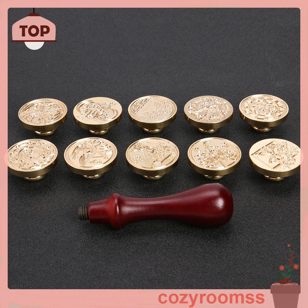 Sáp Vintage DIY Decor Seal Stamp Sealing Wax Stamp for Scrapbooking Photo Album