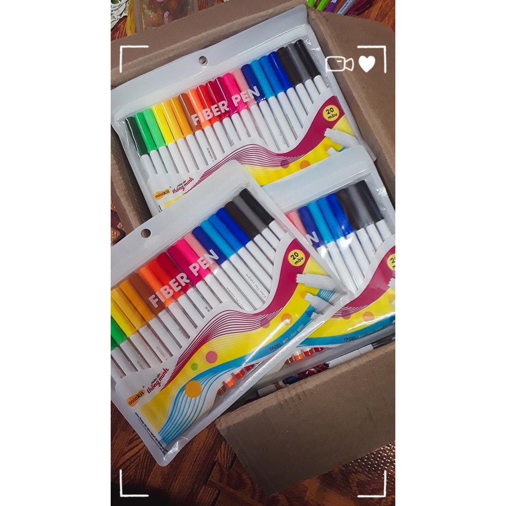 Bút Lông Màu FIBER PEN Colokit FP-C03