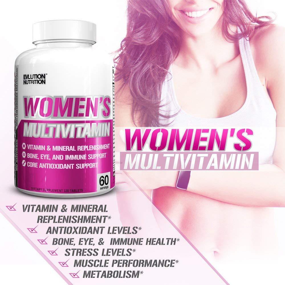 EVL MULTI VITAMIN WOMEN - VIÊN UỐNG BỔ SUNG VITAMIN TỔNG HỢP, HÀM LƯỢNG CAO CHO NỮ GIỚI (120 VIÊN)