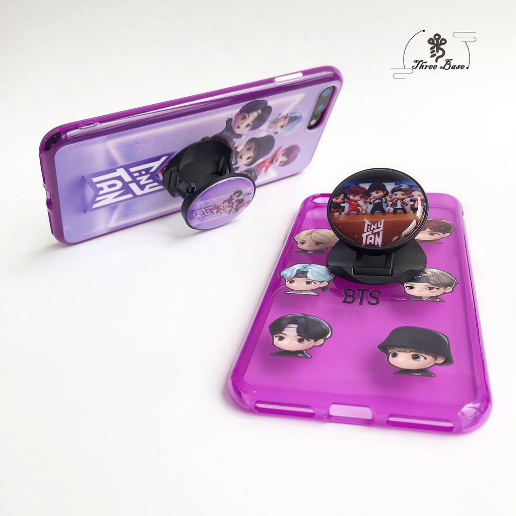 Nút đỡ điện thoại phong cách KPOP BTSS-613 hoạt hình xinh xắn Kd2