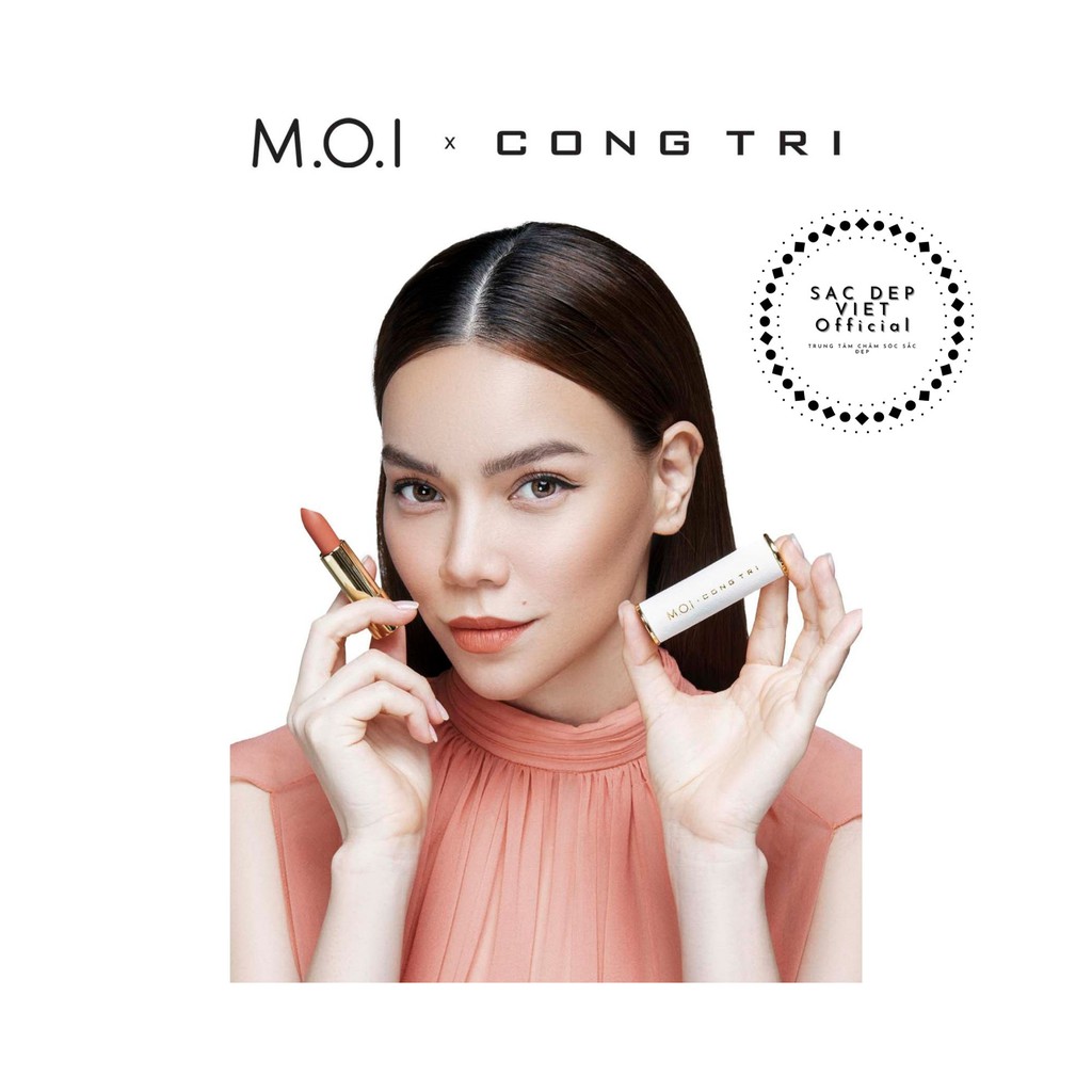 Son Môi Lì - Son M.O.I Hồ Ngọc Hà x Công Trí 2021 - MOI Cosmetics - Bản Giới Hạn 6 màu | BigBuy360 - bigbuy360.vn
