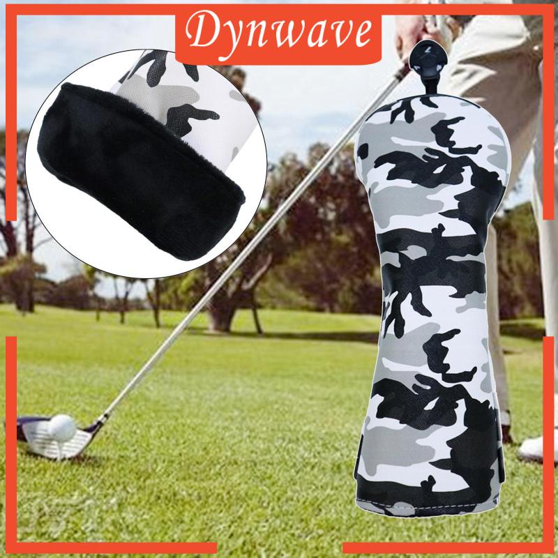 Vỏ Bọc Đầu Gậy Đánh Golf Bằng Gỗ Kèm Thẻ Số Số Số 1