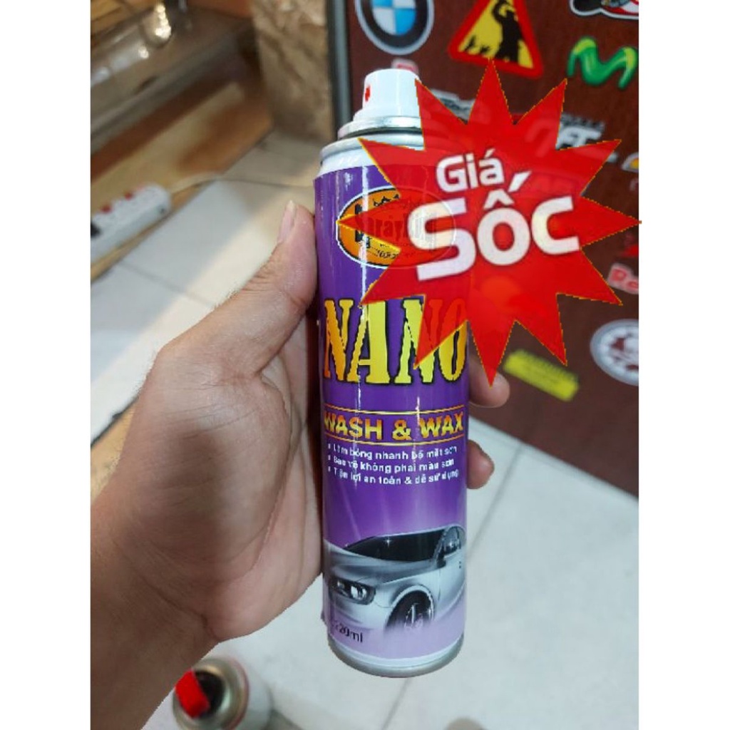 Chai Xịt bóng dàn áo nano sprayking - Samurai Sài Gòn.