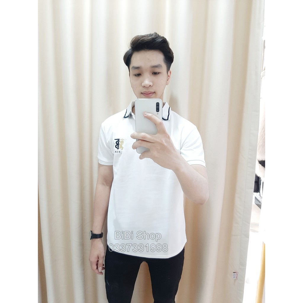[ Giảm 50% ] Áo Polo Nam Cổ Bẻ Thêu Logo BBR Cao Cấp BB11 | BigBuy360 - bigbuy360.vn