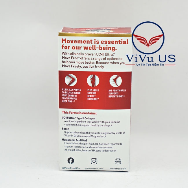 Viên Uống Giảm Các Cơn Đau Khớp Siêu Mạnh Schiff Move Free Ultra 75 Viên