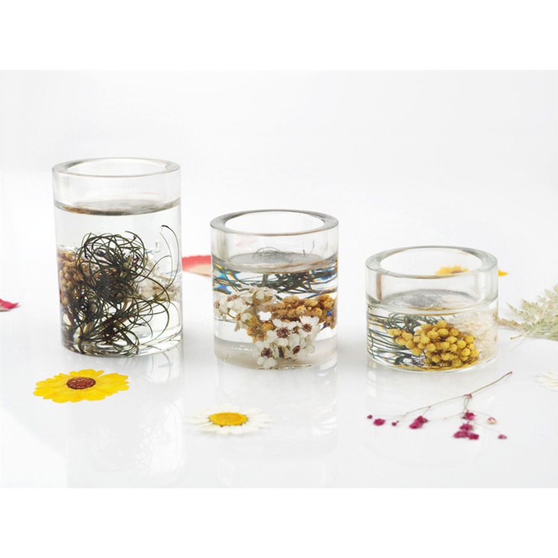 Khuôn Silicone Làm Giá Đỡ Đèn Cầy Bằng Epoxy Resin Diy
