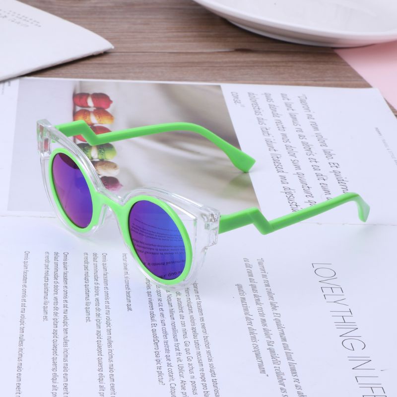 Kính Mát Gọng Vuông Lớn Phong Cách Hip Hop Thời Trang Cho Bé