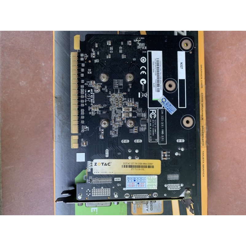 vga card màn hình zotac gt730 2gb ddr5