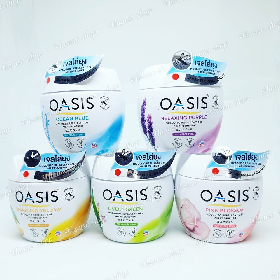 01 Sáp Thơm Đuổi Muỗi OASIS Mosquito Repellent 180 gram