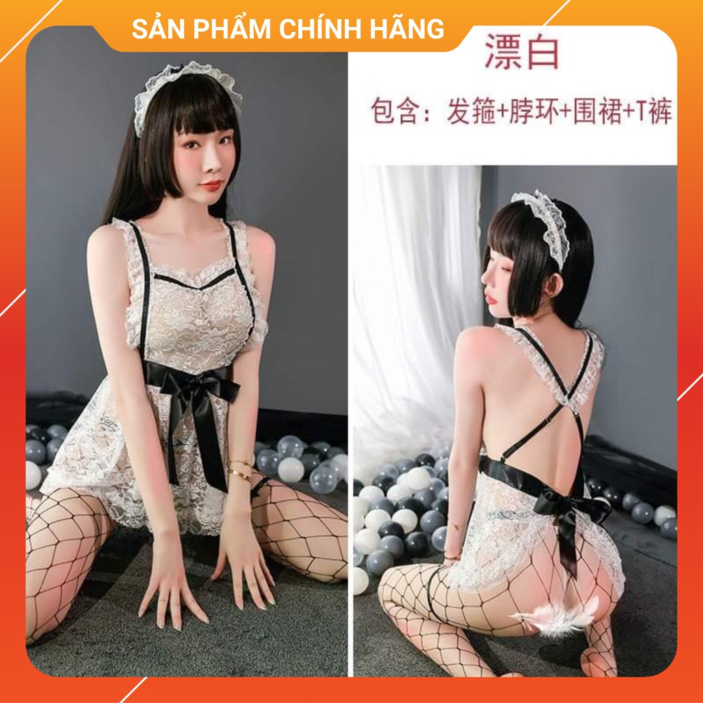 ❤FREESHIP ❤ĐỒ LÓT COSPLAY QUYẾN RŨ❤ĐỒ LÓT REN KẾT HỢP QUẦN LƯỚI XUYÊN THẤU❤ | BigBuy360 - bigbuy360.vn