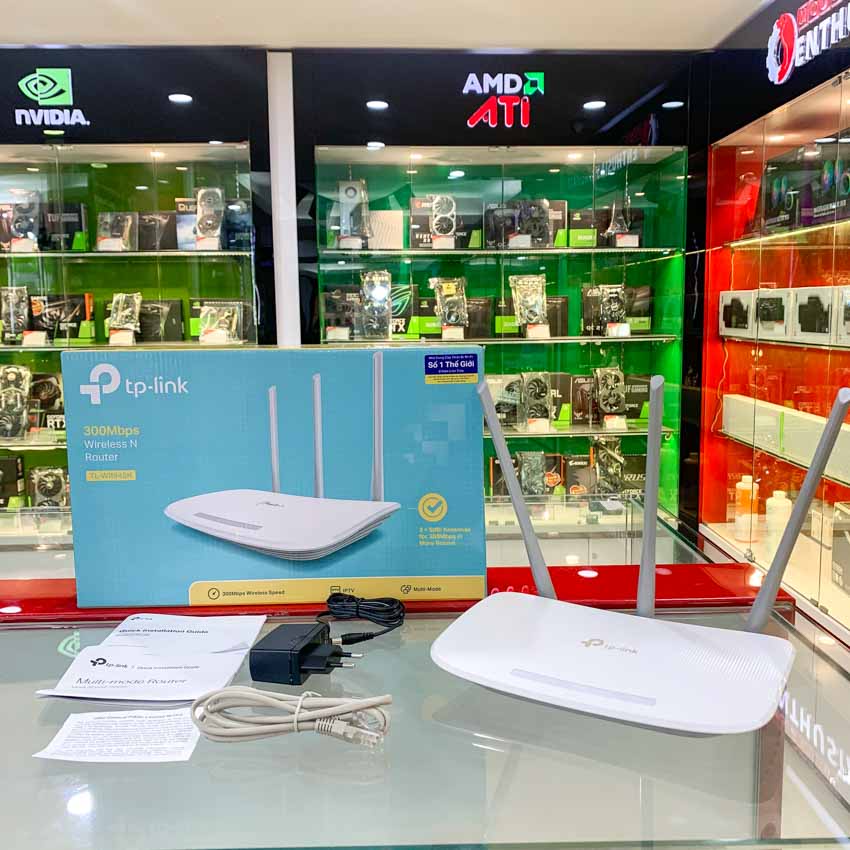 Bộ phát wifi TP-Link TL-WR845N Wireless N300Mbps, 3 Ăng-ten