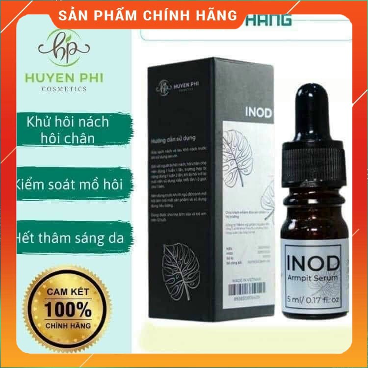 Serum khửi mùi hôi nách INOD Huyền Phi chính hãng - triệt hôi nách, hôi chân vĩnh viễn - phukientrungbinh