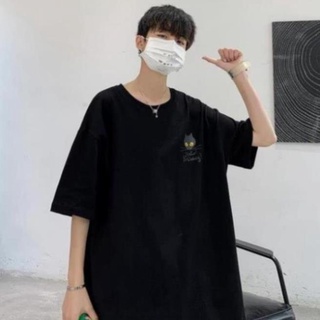 Áo Thun Nam Nữ Form Rộng Tay Lỡ  BirthDay Cat Freesize Meme Phong Cách Chất Cotton AN109