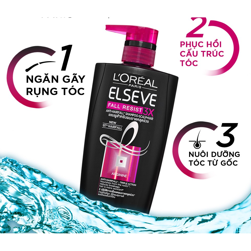 Dầu gội ngăn gãy rụng tóc L'Oreal Elseve (620ml)