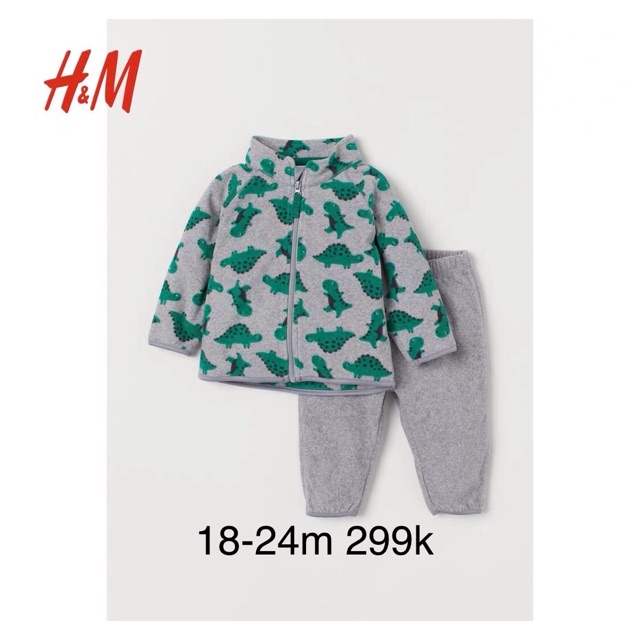 Bộ nỉ bông HM bé trai