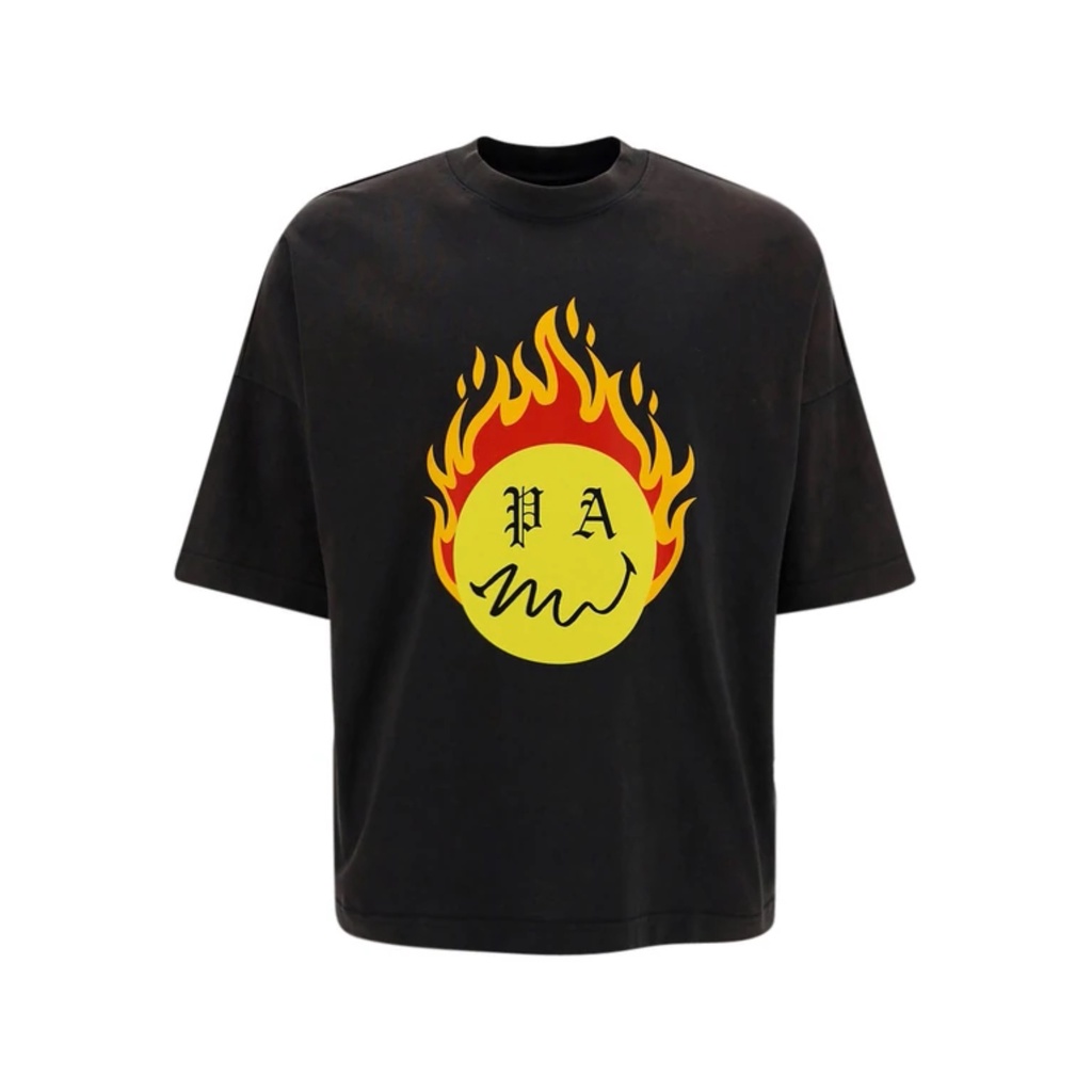 PALM ANGELS TEE - Áo PA Burning Head