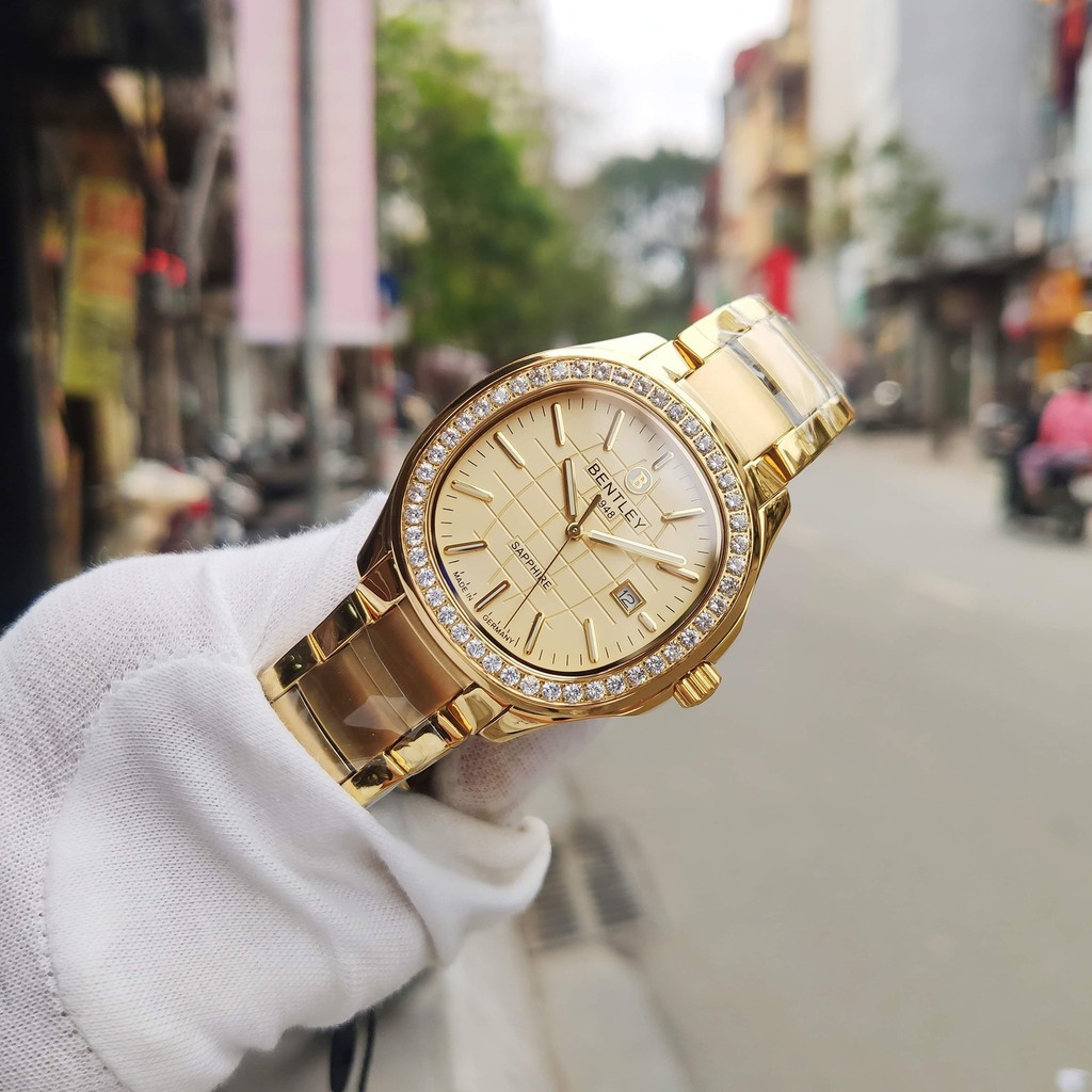 Đồng hồ nam dây kim loại mặt kính chống xước Bentley BL1869 BL1869-101 BL1869-101MKKI