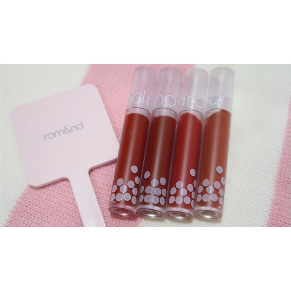 (Sẵn Ver 2) Son kem #Romand Milk Tea Velvet tint