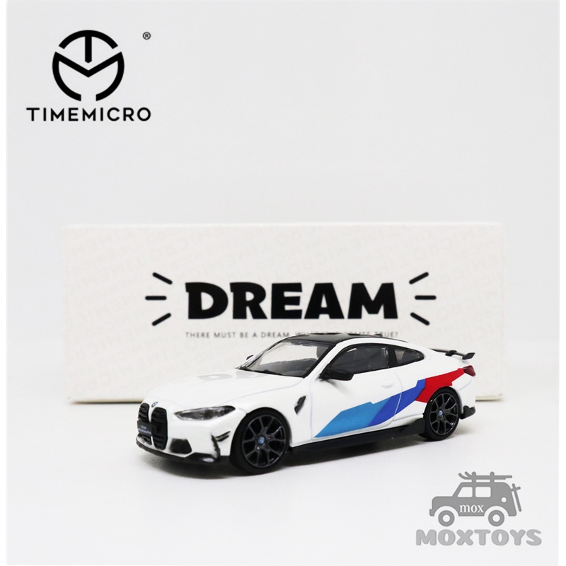 Mô Hình Xe Hơi BMW M4 Màu Trắng/Đen Tỉ Lệ 1:64