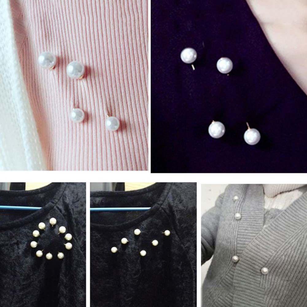 MXGOODS Ghim Cài Áo Đính Ngọc Trai Nhân Tạo Thời Trang Hàn Quốc