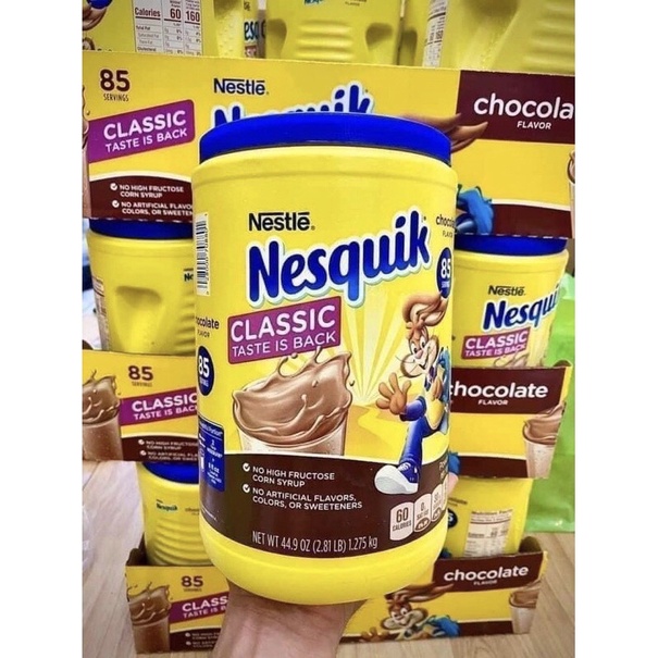 [HSD 05/2023] Bột Cacao hòa tan Chocolate Nestle NESQUIK Chocolate Powder 1.275kg ☕️