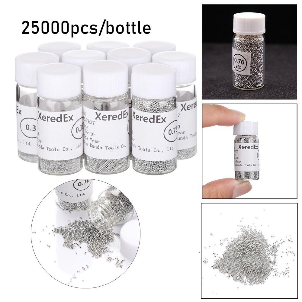 LEISURE 25000 Bóng Hàn 0.25~0.76mm Chất Liệu Thiếc Cho ICchip