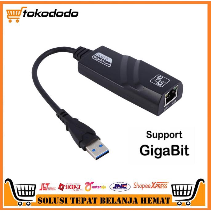 Dây Cáp Chuyển Đổi Usb 3.0 Sang Ethernet Gigabit Lan mbps Tiện Dụng