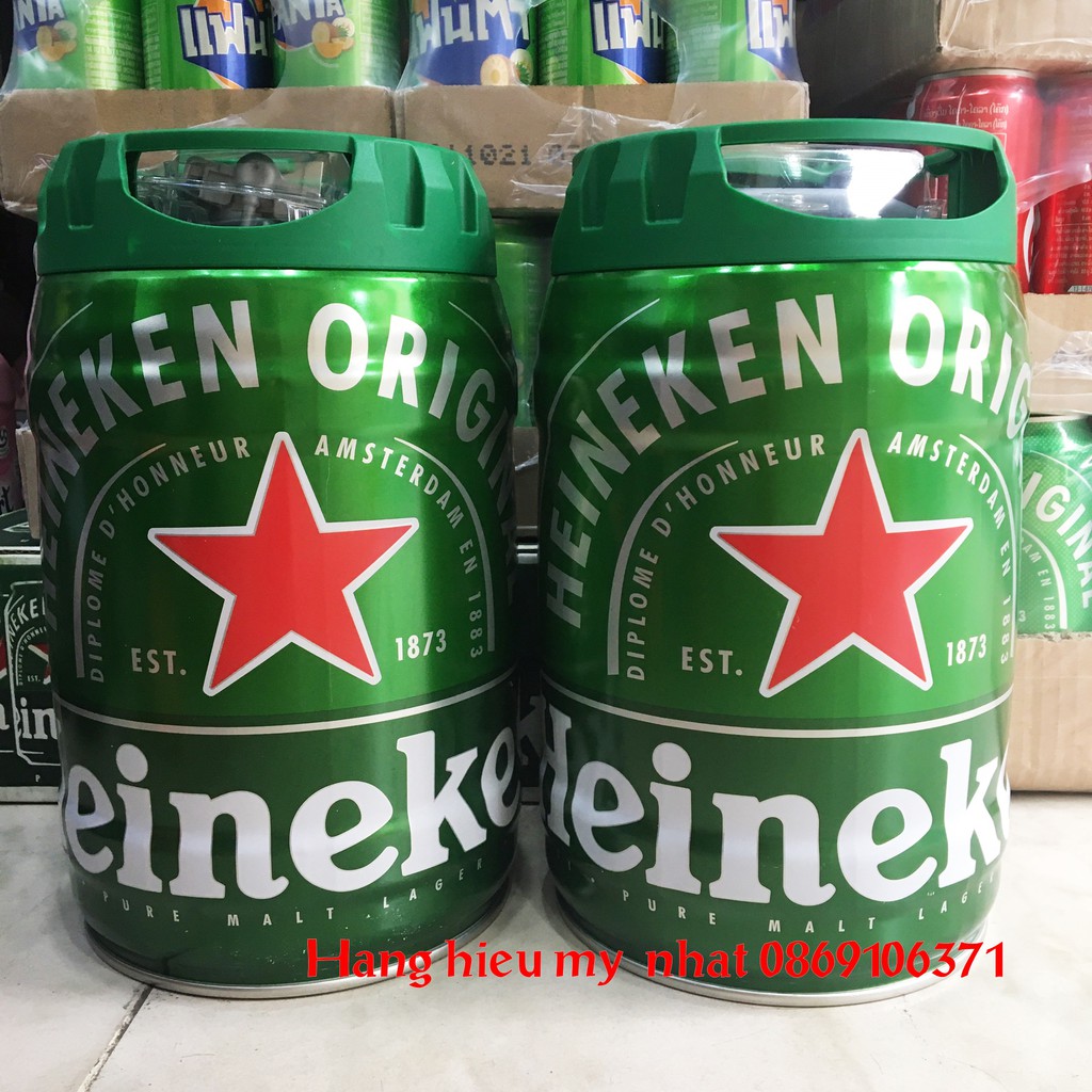 Thùng  Bia Heineken Hà Lan 5 Lít