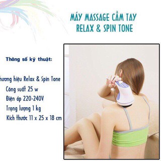 MÁY MASSAGE TOÀN THÂN 5 ĐẦU RELAX TONE