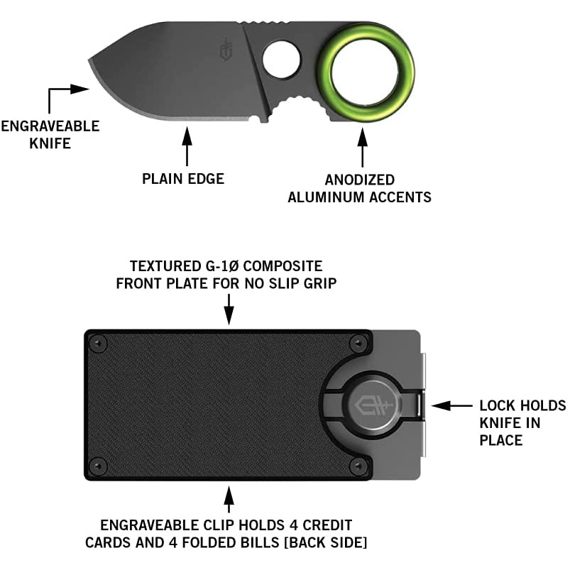 GERBER MONEYCLIP DỤNG CỤ ĐA NĂNG