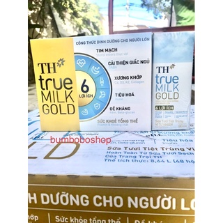 Sữa tươi công thức dinh dưỡng th true milk gold cho người lớn tuổi