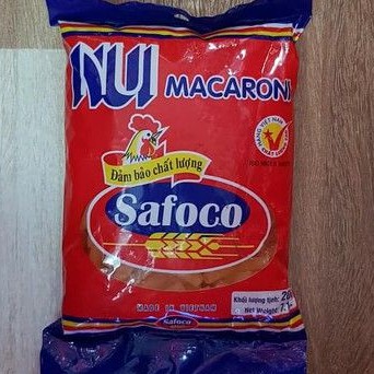 Nui ống dài Safoco 200g.