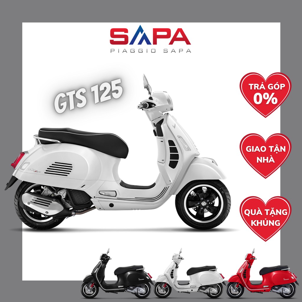 Xe máy Vespa GTS 125 I-Get ABS