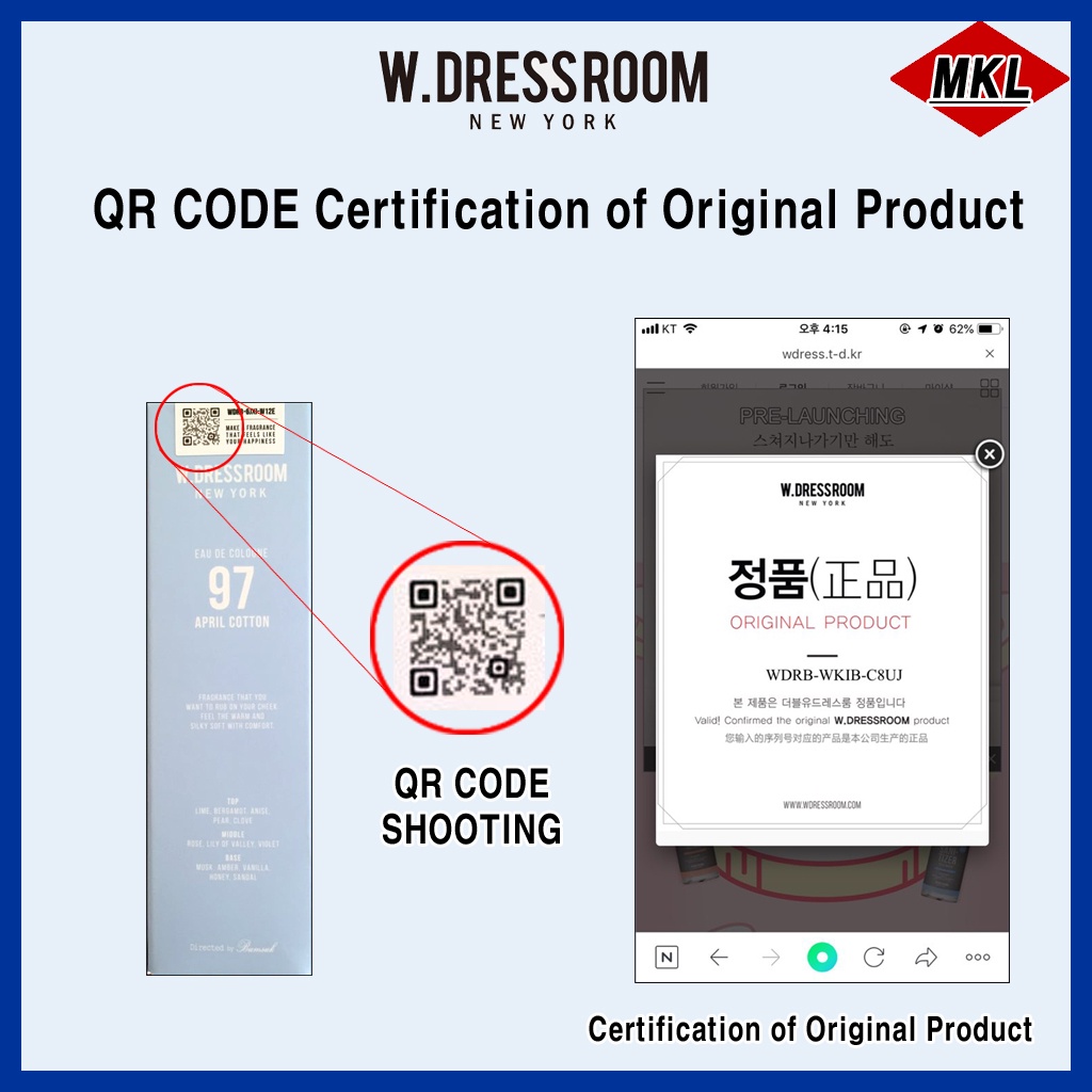 Nước Hoa Trong Suốt W.DRESSROOM S 97 70ml + S 49 70ml W.DRESSROOM S 97 70ml + S 49 70ml