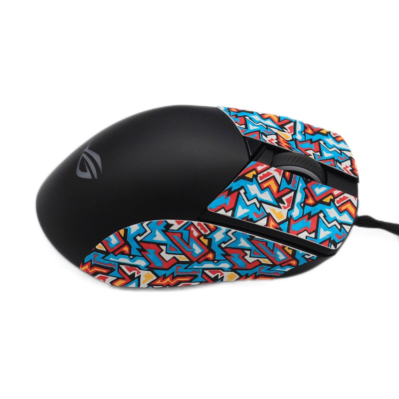 Nhãn Dán Da Họa Tiết Chuột Chống Trượt Thấm Hút Mồ Hôi Cho rog gladius