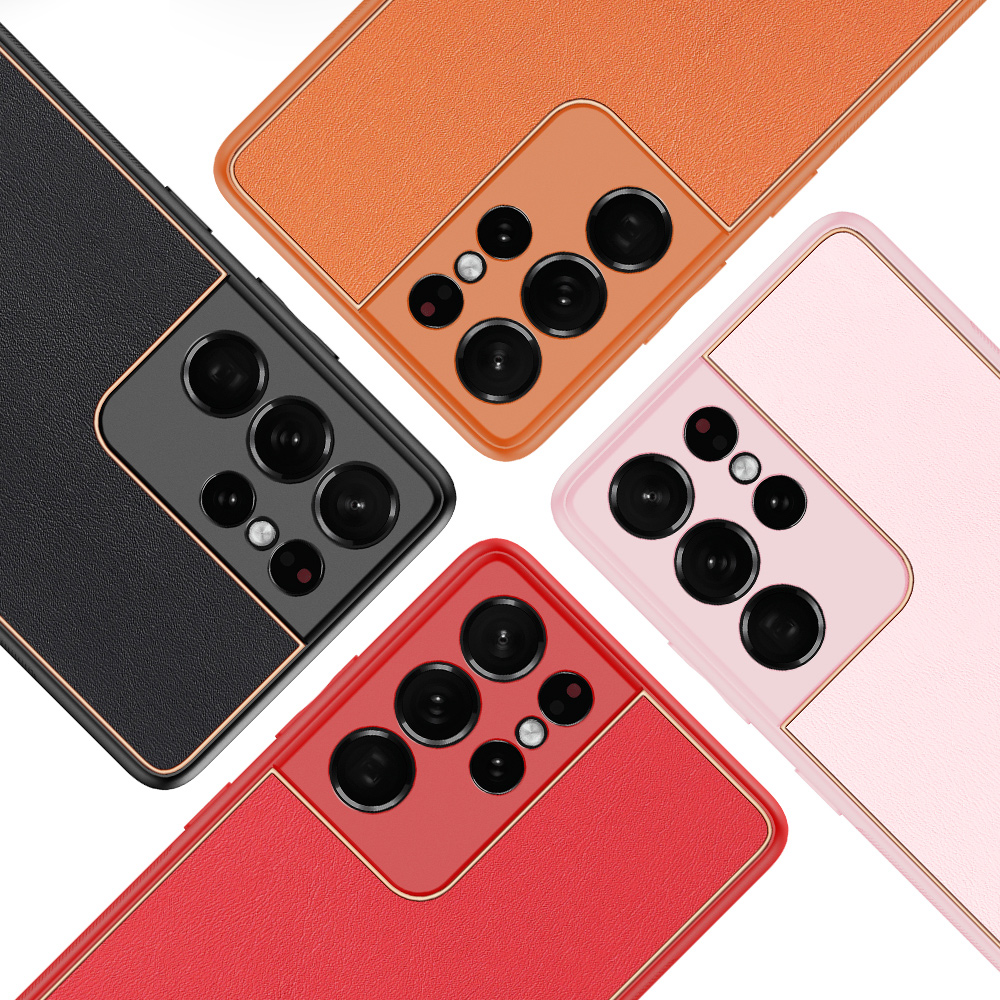 Ốp Điện Thoại DUX DUCIS Da + TPU Chống Trượt Cho Samsung Galaxy S21 Ultra Galaxy S21 Plus