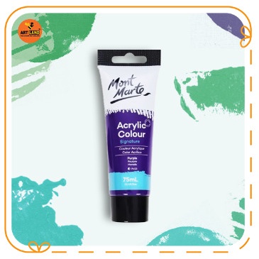 Tuýp Màu Vẽ Acrylic Mont Marte Signature Colour 75ml/chai Sáng tạo không giới hạn