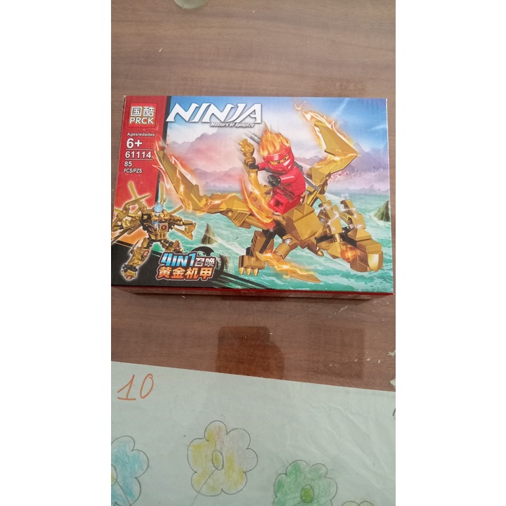 ĐỒ CHƠI LẮP RÁP NINJA GO MASTERS OF SPINJITZU với 4 mẫu lựa chọn