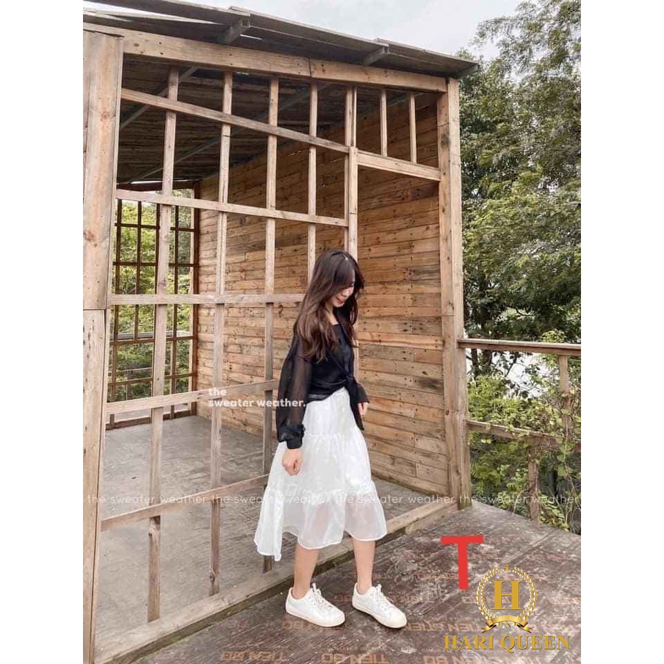 [ Mã FAMAYWA2 giảm 10K đơn 50K] Sét áo sơ mi voan + kèm áo 2 dây DTR0520 | BigBuy360 - bigbuy360.vn