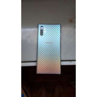 Combo 2 decal vân carbon Samsung Note 10+, 10 và 2 cường lực camera