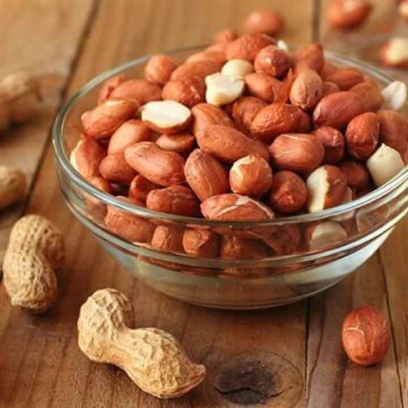 Lạc rang húng lìu - đặc sản Nam Định - Hộp 500g