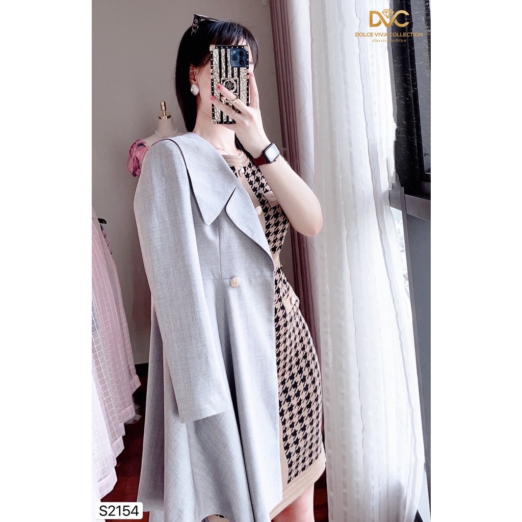 Áo vest dáng dài A2154 - DOLCE VIVA COLLECTION | BigBuy360 - bigbuy360.vn