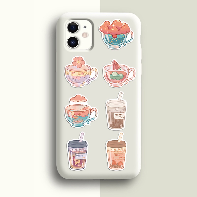 Bộ 50 Miếng Dán Chống Thấm Nước Họa Tiết Graffiti Trang Trí Vali / Guitar