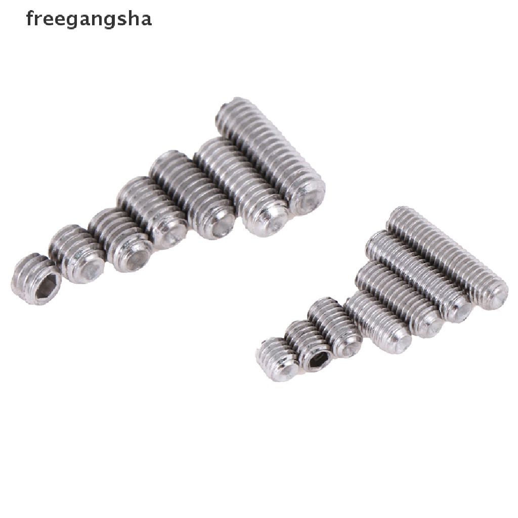 Bộ 50 ốc vít không gỉ đầu lục giác không đầu đầu lõm cấp M3 M4 2-35Mm FDH