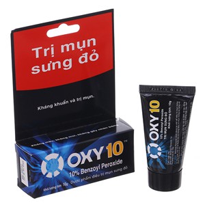 Gel bôi mụn sưng đỏ Oxy 5 Oxy 10