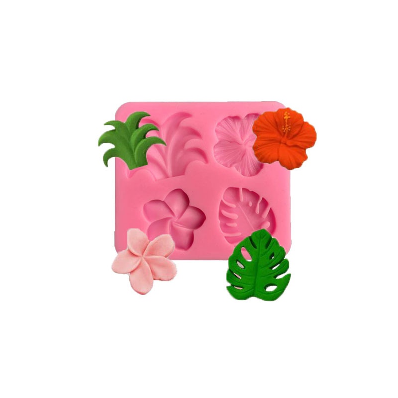 Khuôn Silicone Làm Bánh Tạo Hình Cây Dừa Độc Đáo Tiện Dụng