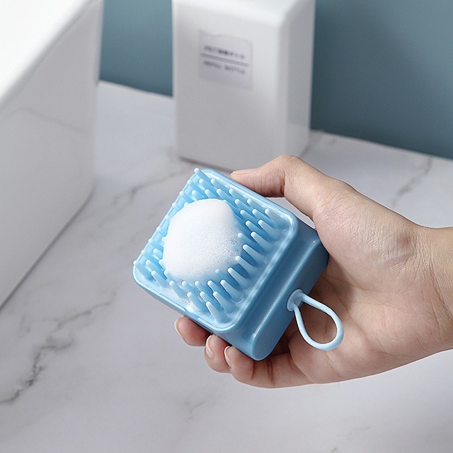 Lược Mát Xa Da Đầu Bằng Silicon Tiện Dụng Cho Người Lớn Silicone