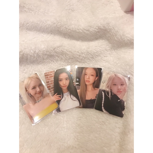 Card Decor kit Blackpink Jisoo Jennie Lisa Rosé chính hãng